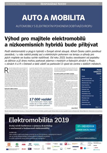 Obálka e-magazínu Hospodářské noviny - příloha 187 - 26.9.2019 HX