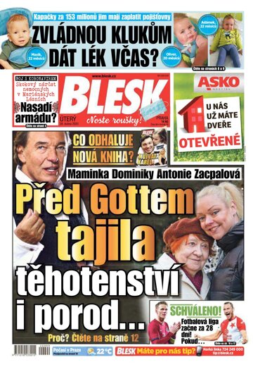 Obálka e-magazínu Blesk 28.4.2020