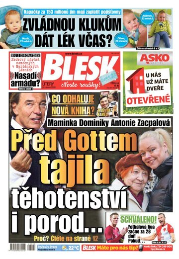 Obálka e-magazínu Blesk 28.4.2020