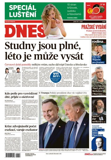 Obálka e-magazínu MF Dnes 26.6.2020