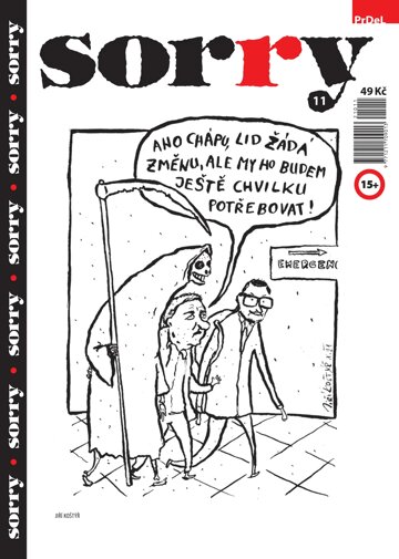 Obálka e-magazínu Sorry 11/2021