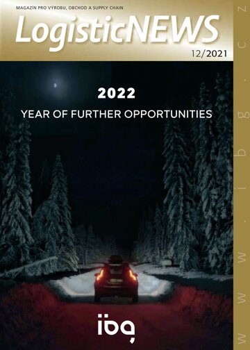 Obálka e-magazínu Logistic News 12/2021