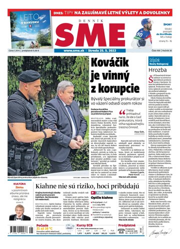 Obálka e-magazínu SME 25-5-2022