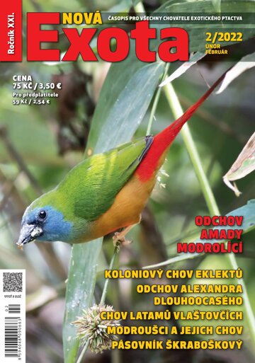 Obálka e-magazínu Nová EXOTA 2/2022