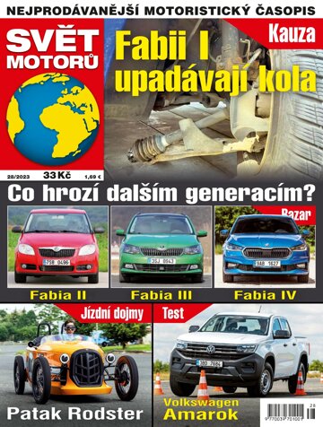 Obálka e-magazínu Svět motorů 28/2023