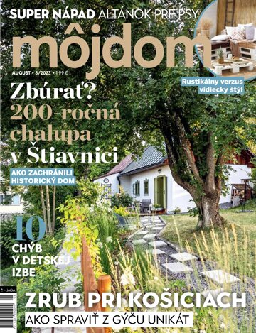 Obálka e-magazínu Môj dom 8/2023