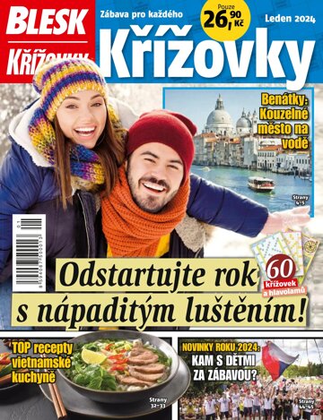 Obálka e-magazínu Blesk Křížovky 1/2024