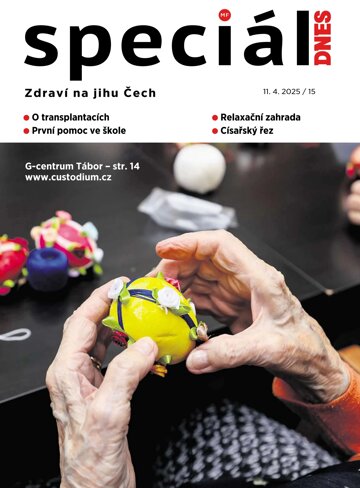 Obálka e-magazínu Magazín DNES SPECIÁL Jižní Čechy - 11.4.2025