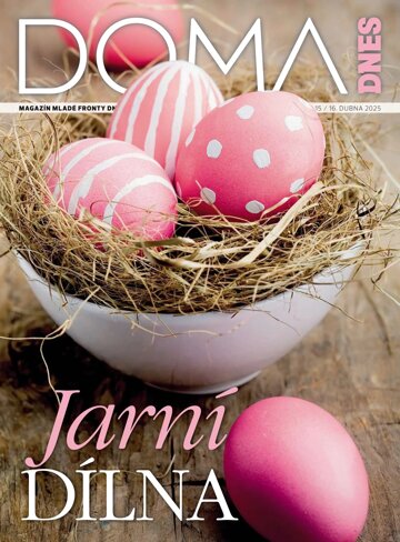 Obálka e-magazínu Doma DNES 16.4.2025