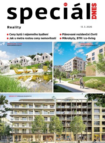 Obálka e-magazínu Magazín DNES SPECIÁL Praha - 13.3.2026