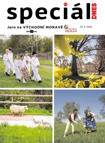 Obálka e-magazínu Magazín DNES SPECIÁL Brno a Jižní Morava - 20.3.2026