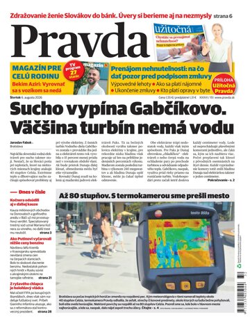 Obálka e-magazínu Pravda 6. 8. 2026