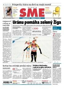 Obálka e-magazínu SME 2.3.2013
