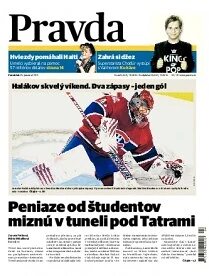 Obálka e-magazínu Pravda 25.1.2010