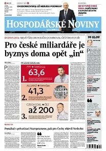 Obálka e-magazínu Hospodářské noviny 249 - 23.12.2013