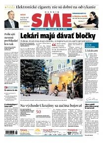 Obálka e-magazínu SME 14.4.2014