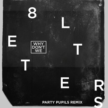 Obálka uvítací melodie 8 Letters (Party Pupils Remix)