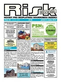 Obálka e-magazínu Risk 63/2014