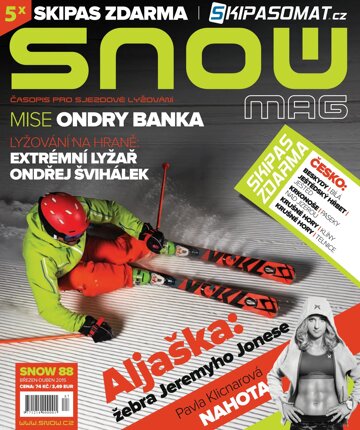 Obálka e-magazínu SNOW 88 - březen 2015