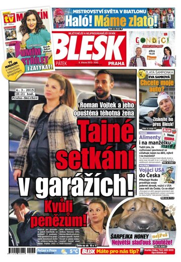 Obálka e-magazínu Blesk 6.3.2015