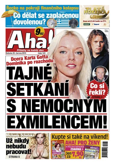 Obálka e-magazínu AHA! 20.6.2015