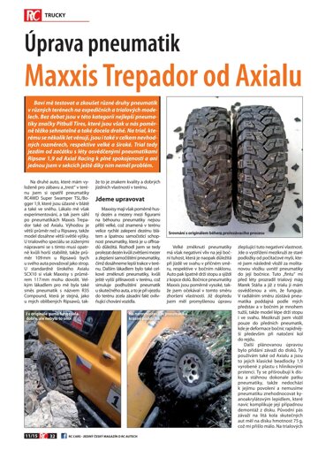 Obálka e-magazínu Úprava pneumatik