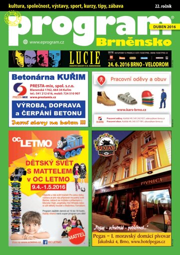 Obálka e-magazínu Program BR 04-2016