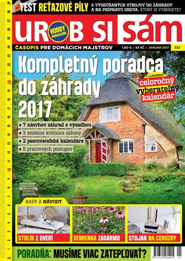 Obálka e-magazínu Urob si sám 1/2017