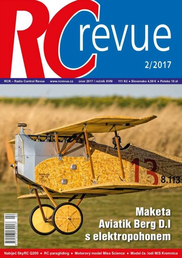 Obálka e-magazínu RC revue 2/17