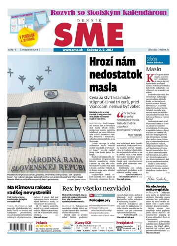 Obálka e-magazínu SME 2.9.2017