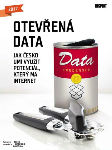 Obálka e-magazínu Respekt 50/2017 příloha Otevřená data