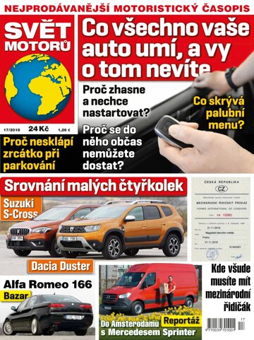 Obálka e-magazínu Svět motorů 23.4.2018