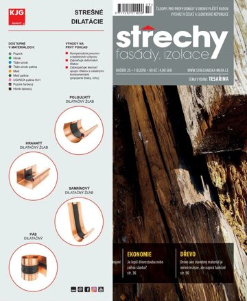 Obálka e-magazínu Střechy-Fasády-Izolace 7-8/2018