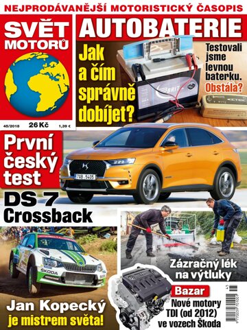 Obálka e-magazínu Svět motorů 45/2018