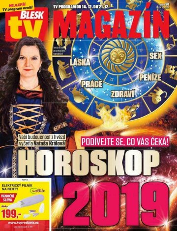 Obálka e-magazínu Příloha Blesk Tv - 14.12.2018
