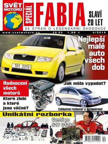 Obálka e-magazínu Svět motorů Speciál 4/2019