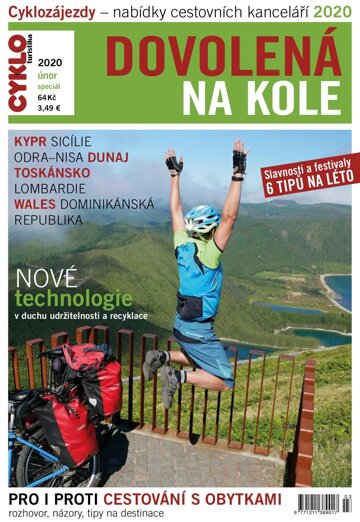 Obálka e-magazínu Dovolena na kole 2020