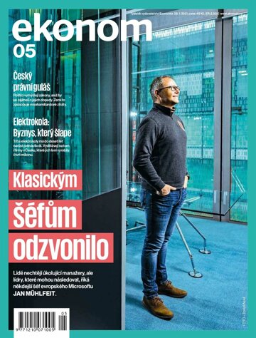 Obálka e-magazínu Ekonom 5 - 28.1.2021