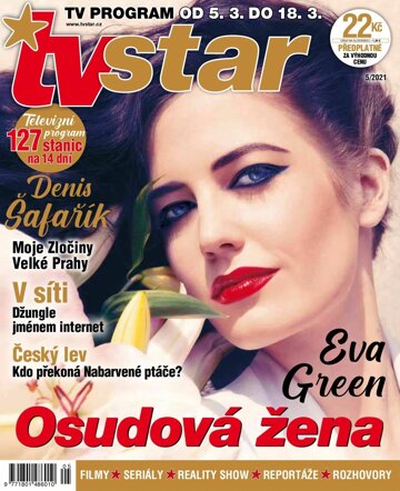 Obálka e-magazínu TV Star 5/2021