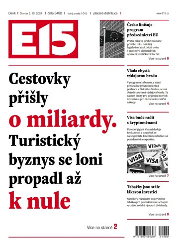 Obálka e-magazínu E15 - 9.12.2021
