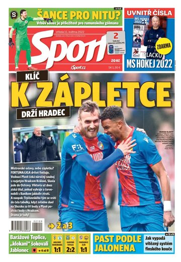 Obálka e-magazínu Sport 11.5.2022