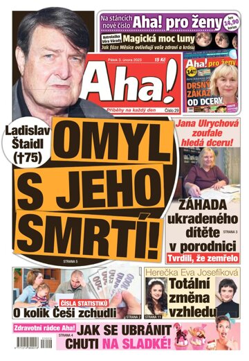 Obálka e-magazínu AHA! 3.2.2023