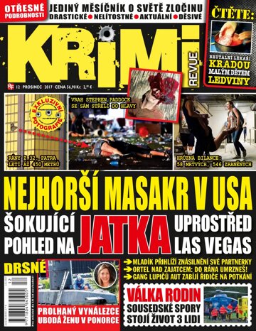 Obálka e-magazínu Krimi revue 12/17