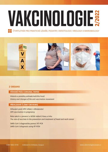 Obálka e-magazínu Vakcinologie 2/2022