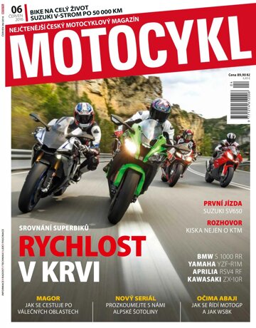 Obálka e-magazínu Motocykl 6/2016