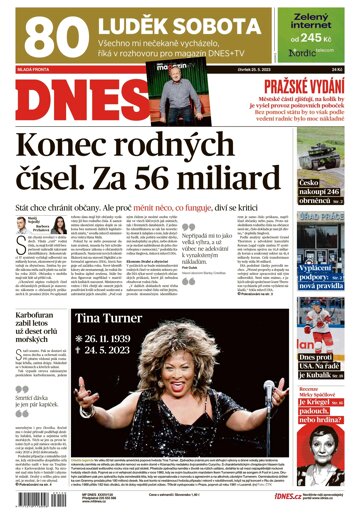 Obálka e-magazínu MF Dnes 25.5.2023