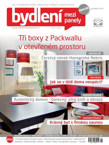 Obálka e-magazínu Bydlení mezi Panely Speciál jaro/léto 2023