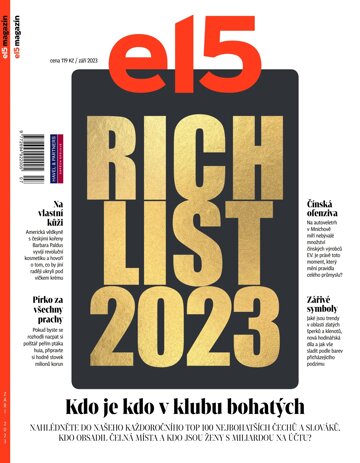 Obálka e-magazínu E15 MAGAZÍN 7/2023