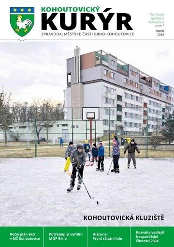 Obálka e-magazínu Kohoutovický Kurýr 2/2024