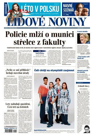 Obálka e-magazínu Lidové noviny 2.7.2024